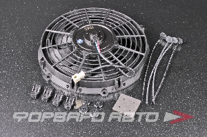 Вентилятор охлаждения универсальный 10" (254 мм) 12V "тянущий", производительность 1104 м³/ч / 650 CFM 70W EPMAN EP-RCFS10F