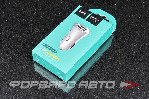 Устройство зарядное в прикуриватель 2 USB, 2,4 A HOCO UC204