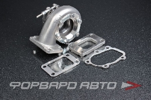 Горячая часть турбины (housing / хаузинг) для GARRETT GT2835 0,63 A/R (T3) M8*1,25P, нержавеющая сталь ZAGE 