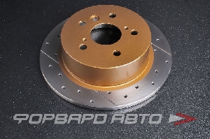 Диск тормозной задний Toyota CAMRY 2006 - 2011 (281мм) DBA STREET SERIES X GOLD DBA 2713X