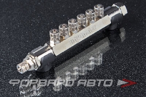 Купить Коллектор-распределитель шестигранный, 6 выходов под шланг 4/6 мм, для водометанольной системы AQUAMIST 806-404 Коллектор-распределитель шестигранный, 6 выходов под шланг 4/6 мм, для водометанольной системы AQUAMIST 806-404