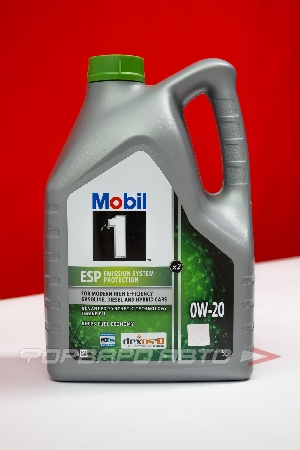 Масло моторное 0W20 5л, 1 ESP X2 C5/C6 SL/SN MOBIL 157784