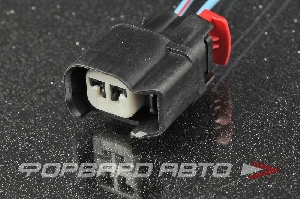 Разъем 2-х контактный форсунки (с проводами) CARGEN AX511