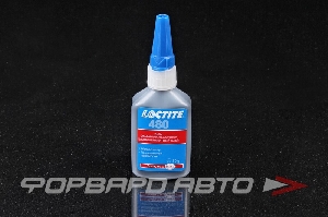 Клей моментальный, упрочненный, термо/вибростойкий, черный, 50г. LOCTITE 1924302