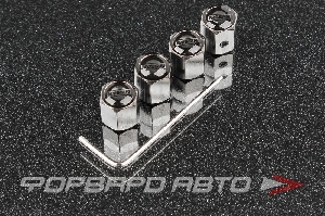 Колпачок вентиля колеса NISSAN с шестигранником (не для алюминиевого ниппеля) MELCO TA023