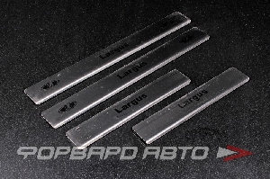 Накладки на пороги нержав. сталь Largus (4шт.)  