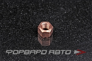 Гайка М8*1,25*8 S12 коллектора выпускного омедненная Cu, самоконтрящаяся N90 894 601 VAG VAG N 900 850 01