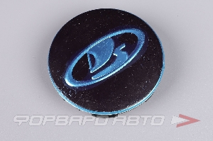 Колпачок ступицы для литых дисков LADA, D54/58мм, Black/silver лого Save Car 24_58мм_ST_СМК