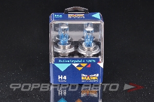 Лампа H4 12V 60/55W P43t +130% Activ Crystal МАЯК 72420AC130