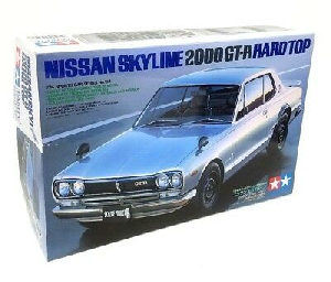 Сборная модель Nissan Skyline 2000 GT-R, HARD TOP FUJIMI 24194