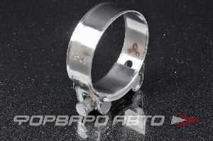 Хомут силовой 60-63мм, нержавеющ.сталь  