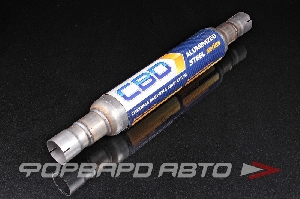 Резонатор универсальный вход/выход = 55 мм, D корпуса = 76 мм, длина = 690 мм CBD RUAL003