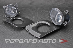 Противотуманки Lada Kallina линза, черные под покраску (в штатное место), ProSport  