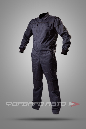 Купить Комбинезон автомеханика, черная полоса (смесовая ткань) ФОРВАРД АВТО  Комбинезон автомеханика, черная полоса (смесовая ткань) ФОРВАРД АВТО