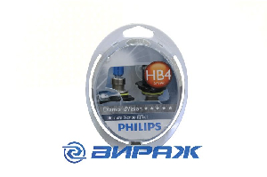 Лампа HB4 12V 55W Diamond Vision PHILIPS 9006 DV