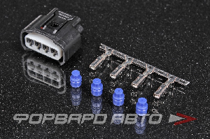 Разъем 4 way катушки зажигания TOYOTA 1NZ/2NZ/1ZZ 22-20 AWG (090II-SKT1)  0.8-1.2mm (090II-SL1) TE CONNECTIVITY 