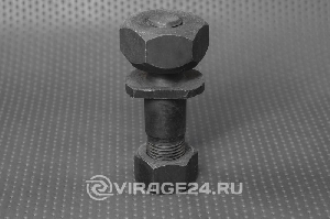 Шпилька передняя левая,  М18*1,5R - М16*1,5L FULCUN 