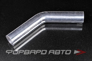 Патрубок алюминиевый 57 мм 45 градусов VIBRANT 2886