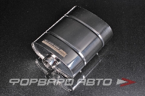 Глушитель Вход = 63 мм Выход = 63 мм Длина = 300 мм, нержавеющая сталь MPE 260x135x300x63.5