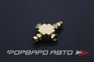Тройник под датчики давления и температуры масла PROSPORT T-4