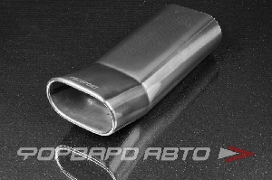 Насадка глушителя Вход = 135x75 мм Выход = 135.4x77.4 мм Длина = 330 мм PROSPORT RS-01628