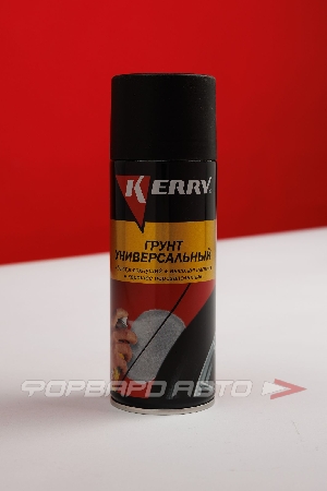 Грунт универсальный алкидный черный, 520мл KERRY KR-925.3