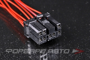 Разъем 8-ми контактный жгута панели приборов (с проводами) CARGEN AX918