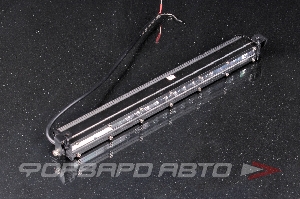 Фара светодиодная 12V/24V 90W 6000K,30 диодов, COMBO свет 400*30*50мм прямоугольная SKYWAY S07201100