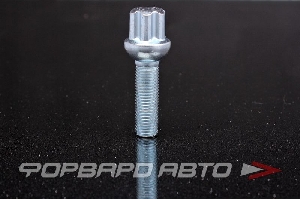 Болт колеса 12*1,5*40 сфера, спецключ, сталь, хром TPI B7785040B01-ZZ999ZZ