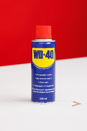 Смазка проникающая WD40, 200мл WATER DISPLACEMENT WD0001