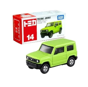 Модель Suzuki Jimny, масштаб 1:57, Takara Tomy Dream Tomica No. 14 TOMICA 
