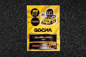 Стикерсет YELLOW №1 (GOCHA cartoon) ФОРВАРД АВТО 