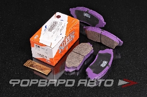 Колодки тормозные передние NiBK PN-1434