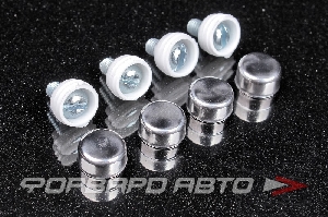 Болты декоративн. с гайкой М6  (нерж. сталь) 4шт. ЛАДЬЯ 