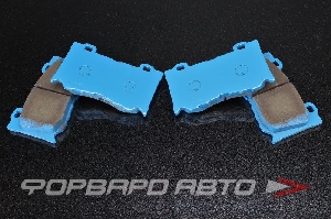 Колодки тормозные передние 0-400C, INFINITI NISSAN AKEBONO 4 поршня, Super Street Y-Sports ENDLESS EP461SSY