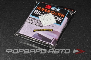 Салфетка влаговпитывающая из микрофибры 100*30 см Microfiber Cloth Wide Super Water Absorbent SOFT99 04208