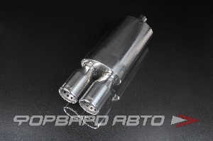 Глушитель Вход = 58 мм 2 Выхода = 73 мм Длина = 600 мм, BLM508 PROSPORT RS-02917