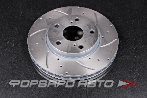 Диск тормозной перфорированный вентилируемый G-BRAKE GFR-02451R