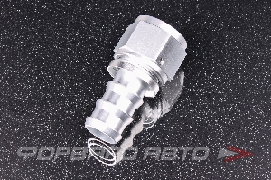 Фитинг AN12 под шланг 18,5 мм, Push Lock, серый AB88 