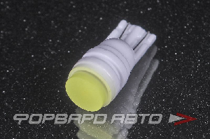 Лампа светодиодная 12V T10 1SMD керамика, белая KS-AUTO Т10 SMD-C