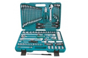 Набор инструментов 101 предмет 6-ти гран 1/4" 1/2" JONNESWAY S04H624101SA