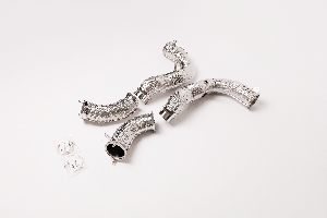 Даунпайп BMW XM G09 DOWNPIPE (X5M F95 LCI, X5 G05 LCI X5 M60i, X7 G07 LCI X7 M60i) DEIKIN 