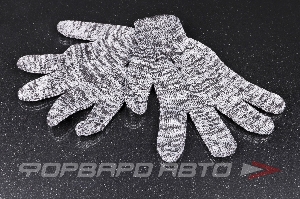 Перчатки трикотажные 10 класс, меланж <> 67788