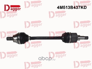 Вал приводной в сборе FORD FOCUS II 04-12 (5 МКПП) DAGGER DSD040L