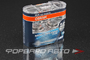 Лампа H4 12V 60/55W Night Breaker Plus +90% OSRAM 64193NBP2