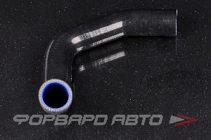 Патрубок радиатора 35-38мм, Peugeot Boxer 2,2 с 06- верхний, силиконовый, черный FORA ASHK-1343JP-04