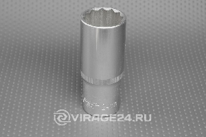 Головка торцевая глубокая 24мм, 1/2"  DR" (12 гран.) JONNESWAY S04HD4724