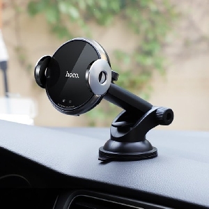 Держатель телефона Auto-Induction беспроводная зарядка (с датчиком приближения) HOCO CA48