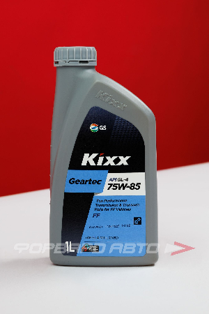 Масло трансмиссионное 75W85 1л, GL-4 Geartec FF (Gear Oil HD) KIXX L2717AL1E1