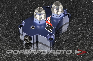 Адаптер для масляного радиатора Nissan Silvia S13 S14 S15 SR20 Oil Block Adapter Japan Style N1 NNS-S14008